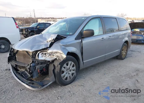 2018 Dodge Grand Caravan Se from USA, damaged, VIN 2C4RDGBG9JR364276